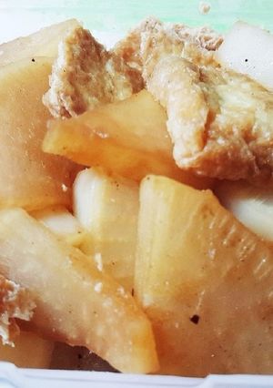 油揚げと大根の煮物-レシピのメイン写真
