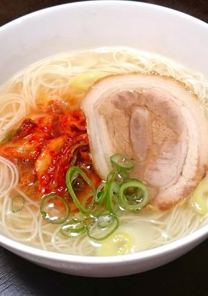キムチ塩拉麺風 にゅう麺-レシピのメイン写真