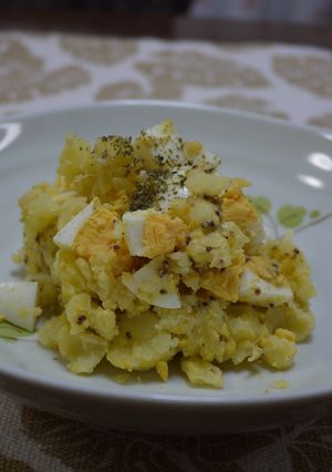ポテサラ。（カレーマヨ味）-レシピのメイン写真