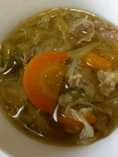 牛こまと野菜のエスニック風スープ-レシピのメイン写真