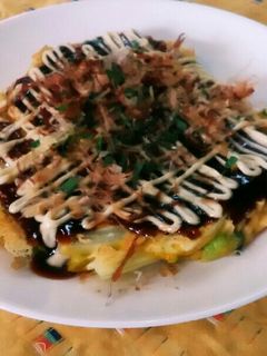 白菜INお好み焼き-レシピのメイン写真