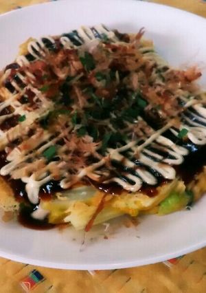 白菜INお好み焼き-レシピのメイン写真