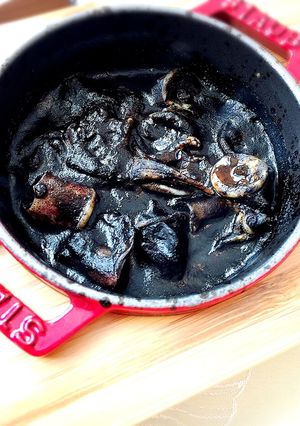 イカの墨煮-レシピのメイン写真