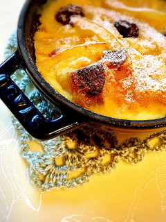 残ったバケットで♪柚子茶パンプディング-レシピのメイン写真