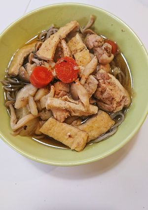 年越しに♪ほっこり具だくさんしっぽくそば-レシピのメイン写真