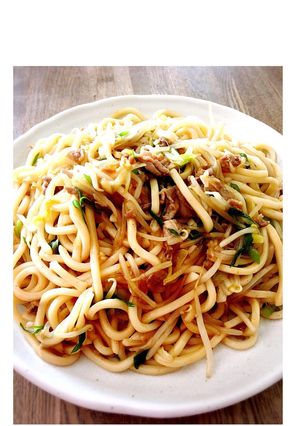 ねぎたっぷり☆焼うどん-レシピのメイン写真