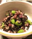 小豆水も出来る♪ひじきの美容和え物