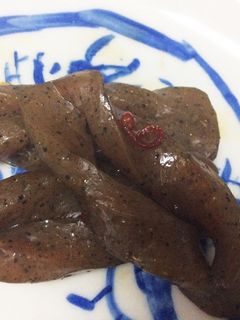 おせちに~簡単!ピリ辛こんにゃくの煮物-レシピのメイン写真