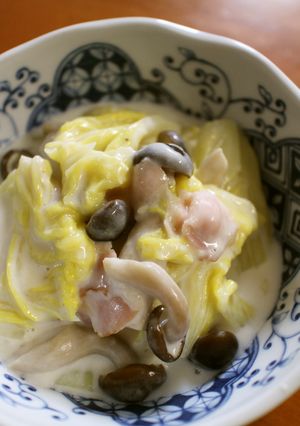 ☆白菜のクリーム煮☆中華Ver.-レシピのメイン写真