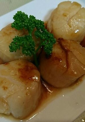 ホタテのバルサミコソテー-レシピのメイン写真