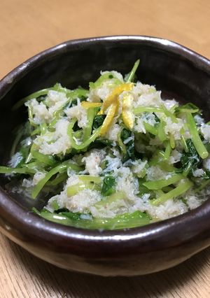 蟹と三つ葉の和え物-レシピのメイン写真