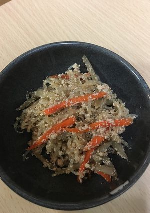 お正月に生たらこの炒り煮♪-レシピのメイン写真
