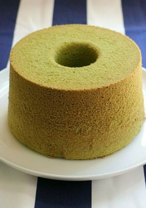 抹茶シフォンケーキ-レシピのメイン写真
