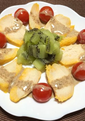 サラダチキンの彩りサラダ!(^^)!-レシピのメイン写真