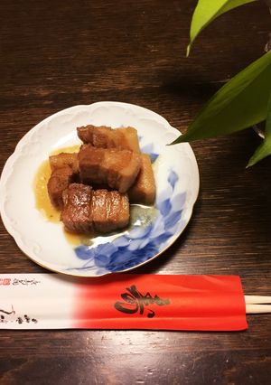 トロトロ過ぎないので重箱にも！豚の角煮-レシピのメイン写真