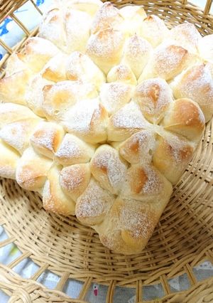 朝から焼きたて ミルクちぎりパン-レシピのメイン写真