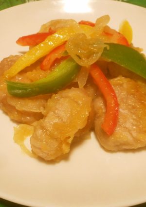 豚ヒレ肉のリンゴソース-レシピのメイン写真