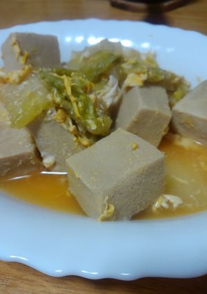 高野豆腐の白菜煮✌-レシピのメイン写真