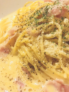 たっぷり生クリーム&全卵のカルボナーラ-レシピのメイン写真