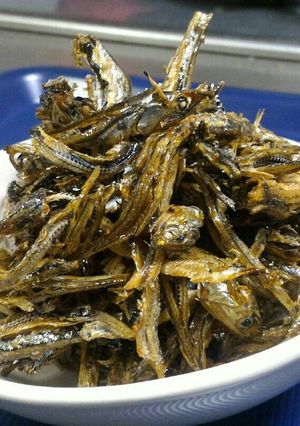 レンジでパリっと♪だしがら煮干しで田作り-レシピのメイン写真