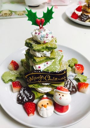 HMで！簡単クリスマスツリーケーキ-レシピのメイン写真