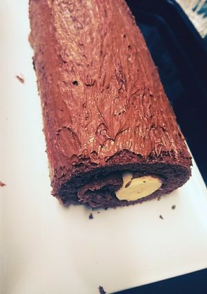 チョコバナナロール-レシピのメイン写真