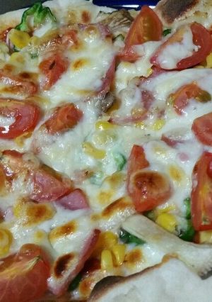 手作り自家製ピザ-レシピのメイン写真