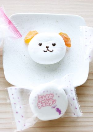 チョコマシュマロの戌年デコ-レシピのメイン写真