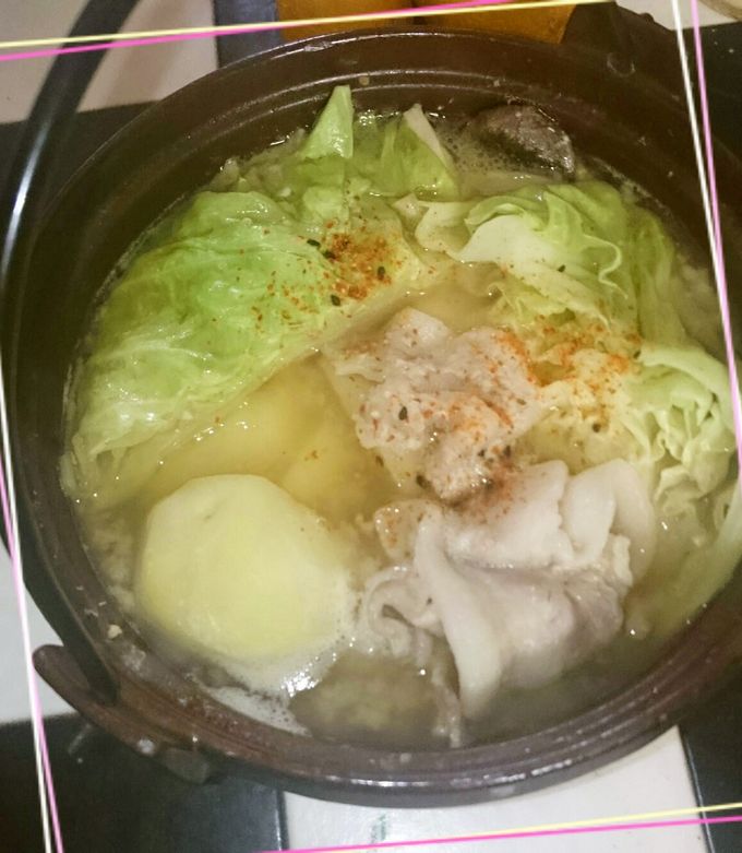 小さな味噌バター鍋♪-レシピのメイン写真