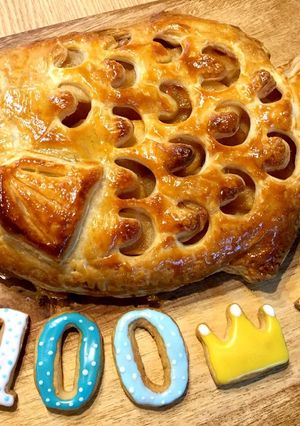 お食い初め、お祝いに！アップル鯛☆-レシピのメイン写真