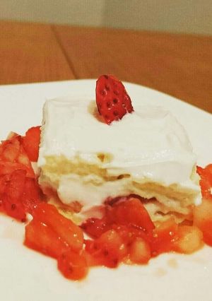 離乳食中期│ショートケーキ-レシピのメイン写真