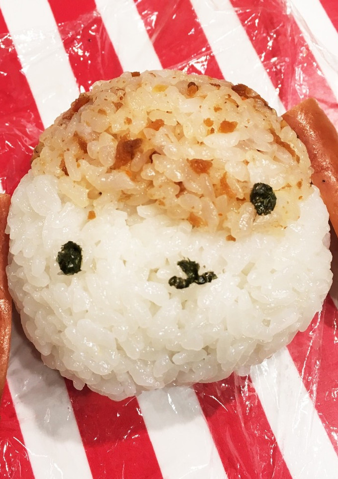 キャラ弁☆干支おにぎり☆ワンコ-レシピのメイン写真