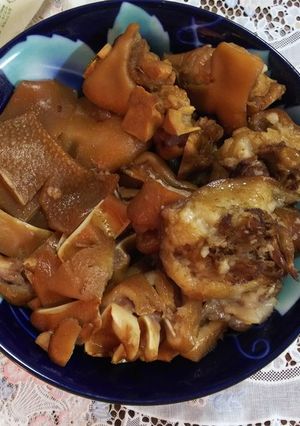 コラーゲンたっぷり豚尾のとろとろ煮-レシピのメイン写真