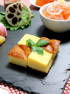 お節料理☆市松模様の伊達巻-レシピのメイン写真