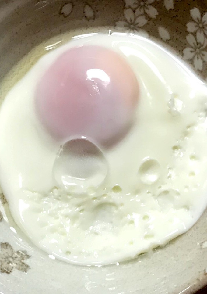 レンジで簡単目玉焼き-レシピのメイン写真