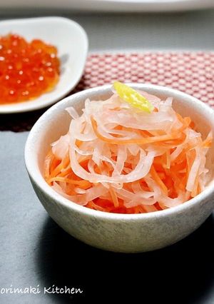 お節料理☆すし酢でなます-レシピのメイン写真