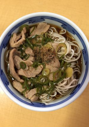 鴨南蛮そば-レシピのメイン写真