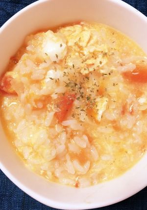 風邪予防に…優しい味のトマトリゾット-レシピのメイン写真