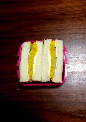 かぼちゃサンドイッチ-レシピのメイン写真