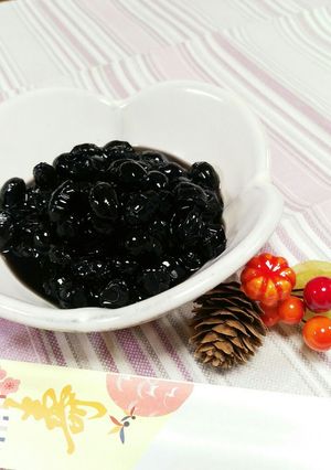 黒豆の色を綺麗に出すやり方☆黒豆煮-レシピのメイン写真