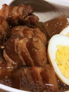 電気圧力鍋で!豚の角煮♡with大根-レシピのメイン写真