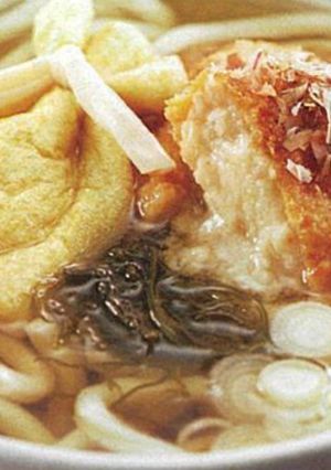 鮭魚醤うどん-レシピのメイン写真