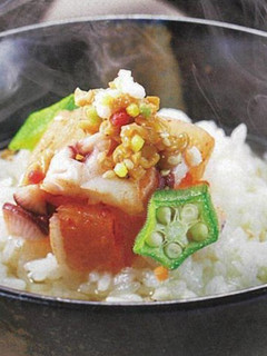 タコと納豆のカクテキ茶漬け-レシピのメイン写真