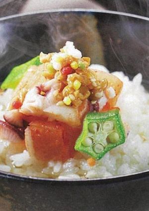 タコと納豆のカクテキ茶漬け-レシピのメイン写真