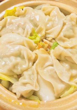 ポカポカする☆たっぷり餃子鍋-レシピのメイン写真