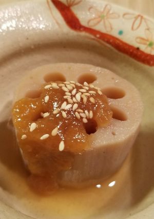 圧力鍋で簡単！ホクホクふろふきレンコン-レシピのメイン写真