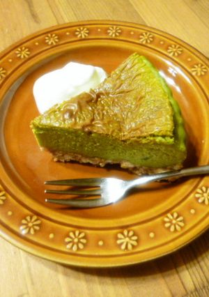 簡単♡抹茶チーズケーキ♪-レシピのメイン写真