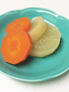 おせちに~簡単!関西風の大根と人参の煮物-レシピのメイン写真