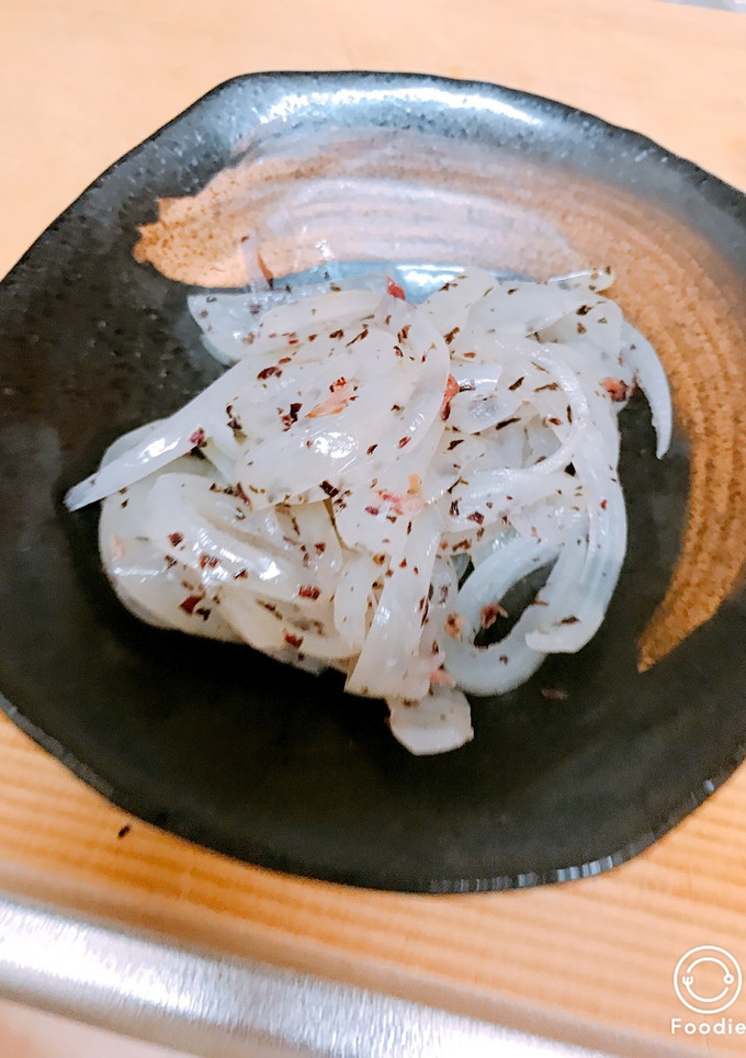 超簡単！玉ねぎのゆかり和え-レシピのメイン写真