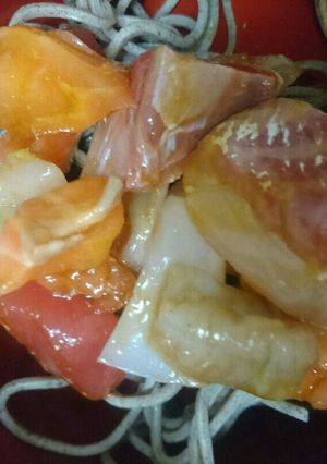 海鮮もりかけそばバラエティー-レシピのメイン写真